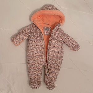 Kenzie Girl Snowsuit- 0-3 Months